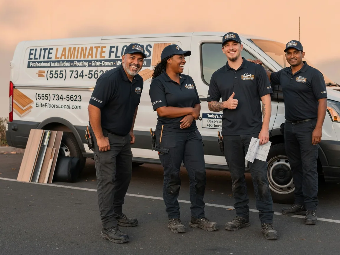 Laminate flooring installation company in Marquette, IA